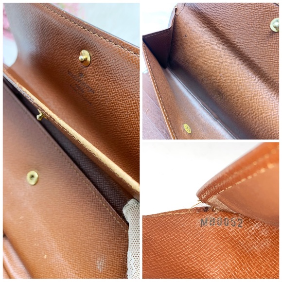 062 Authentic Louis Vuitton Monogram International Wallet Datecode: MB0052 - Picture 7 of 7